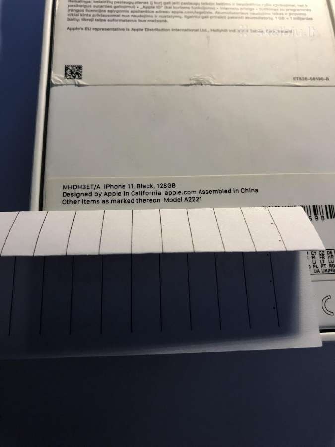 iPhone 11 Black 128gb neveikia - nuotraukos Nr. 2