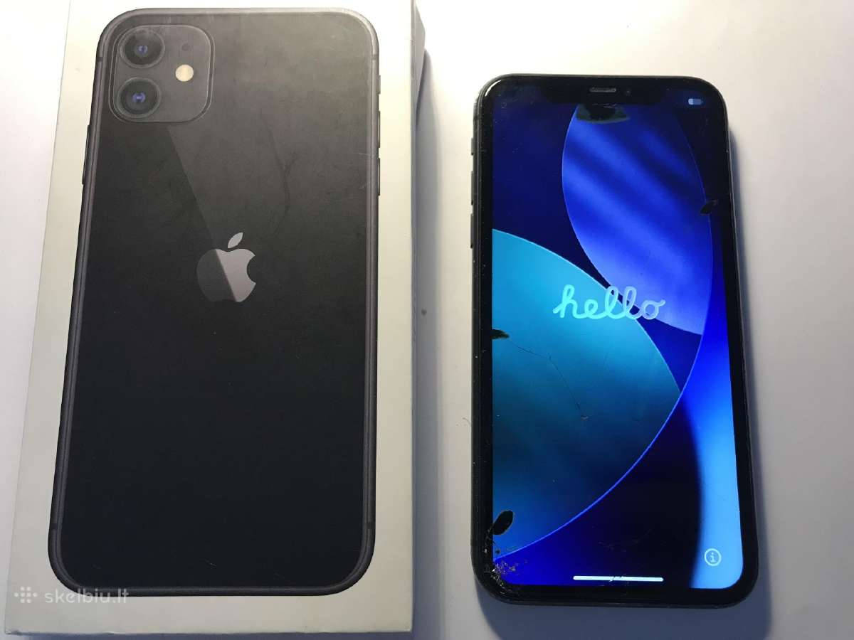 iPhone 11 Black 128gb neveikia - nuotraukos Nr. 5