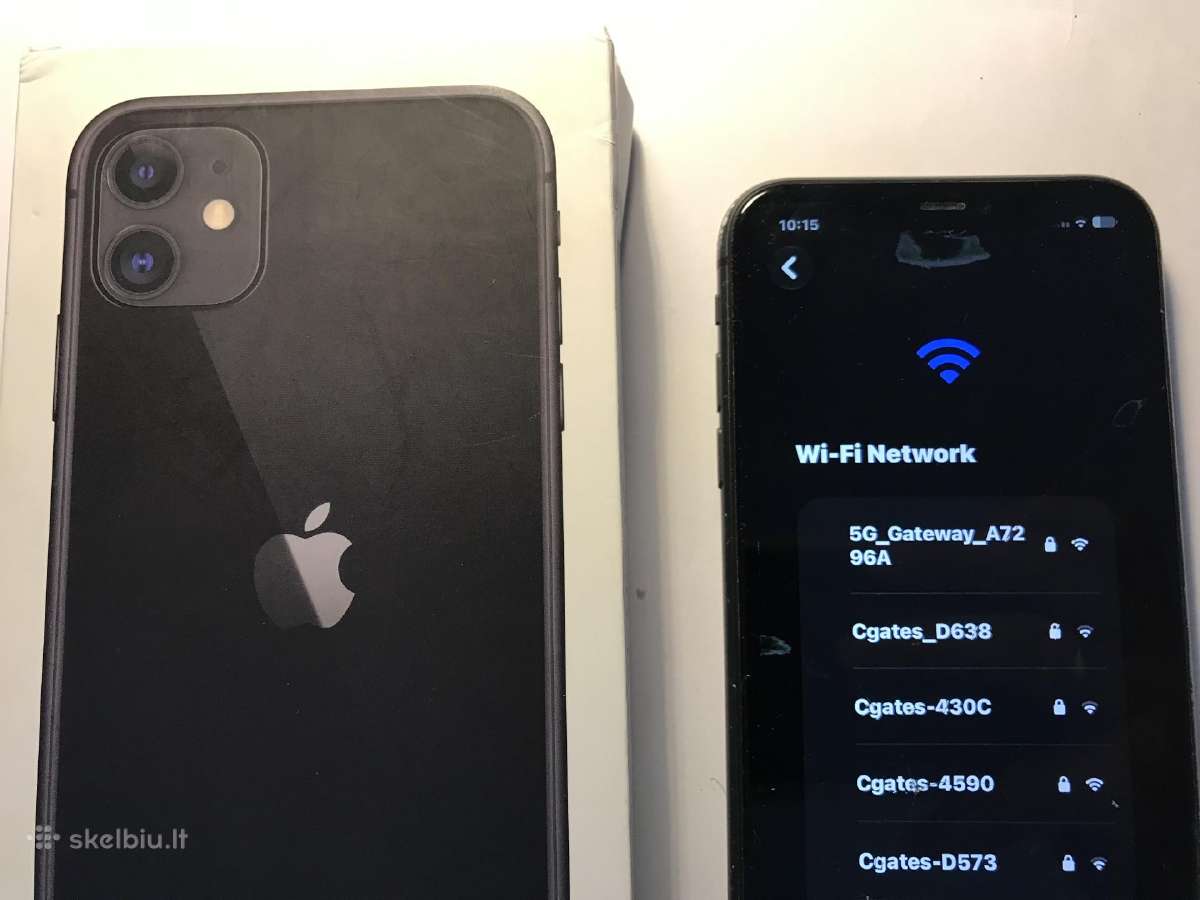 iPhone 11 Black 128gb neveikia - nuotraukos Nr. 6