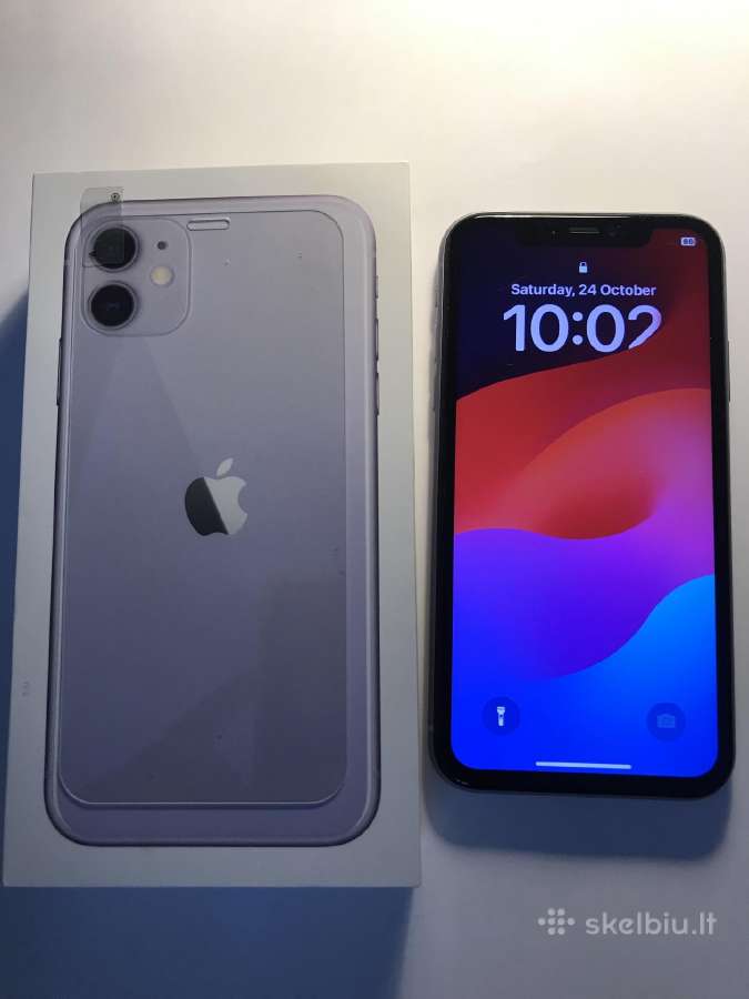 iPhone 11 Purple 64gb - nuotraukos Nr. 3