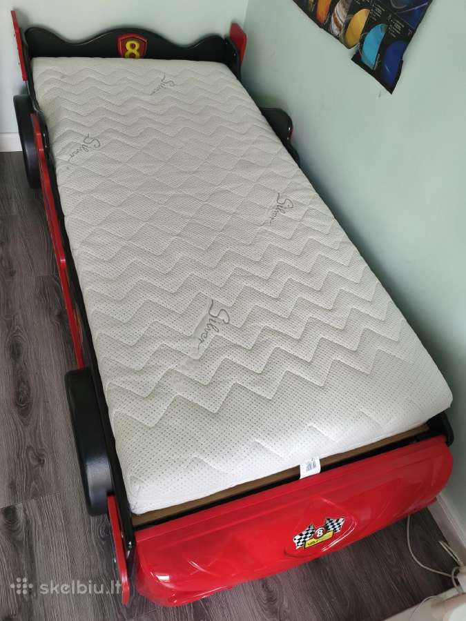 Lova formulė 200x90 su latekso čiužiniu - nuotraukos Nr. 4