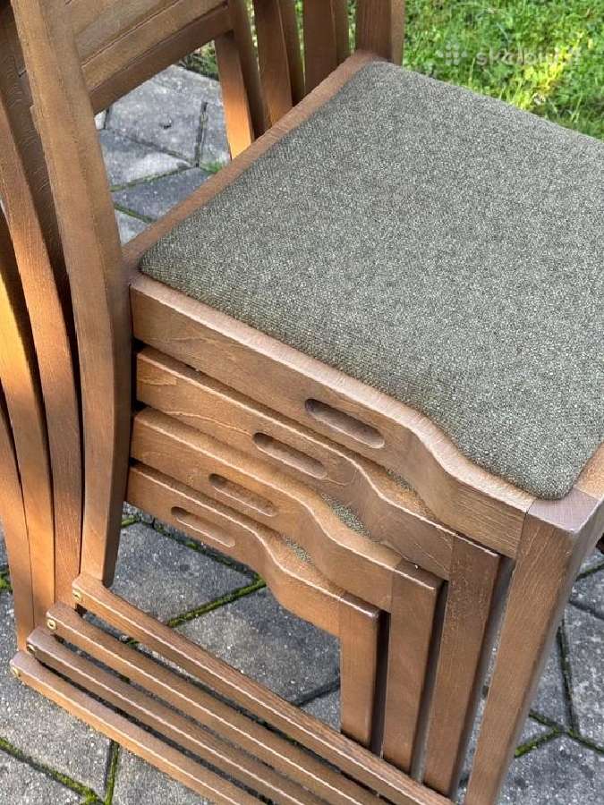 Modernios medinės kėdės - nuotraukos Nr. 3