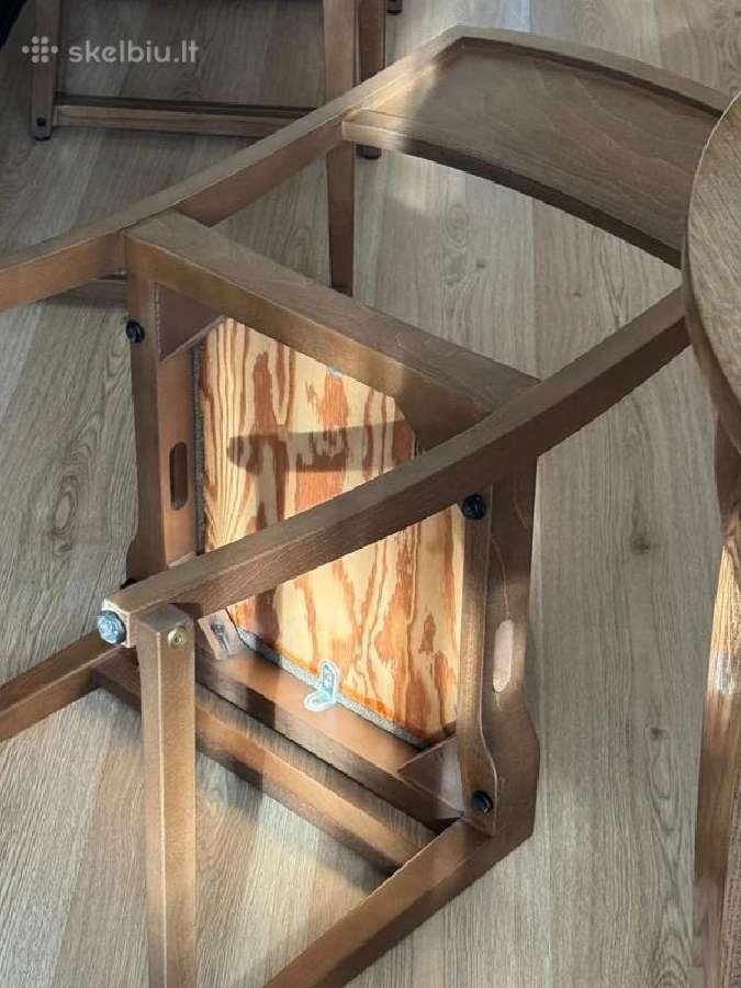 Modernios medinės kėdės - nuotraukos Nr. 8