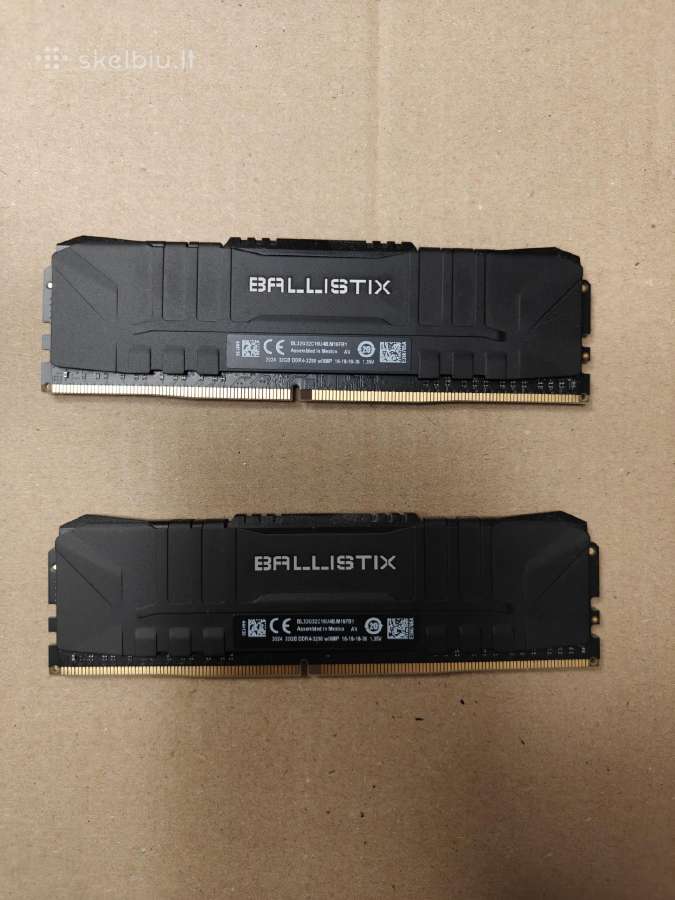 Ddr4 2x32 3200mhz 300eur, 4000mhz RAM 350eur ir kt - nuotraukos Nr. 2