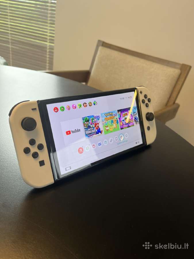 Nintendo Switch Oled + Super Mario - nuotraukos Nr. 2