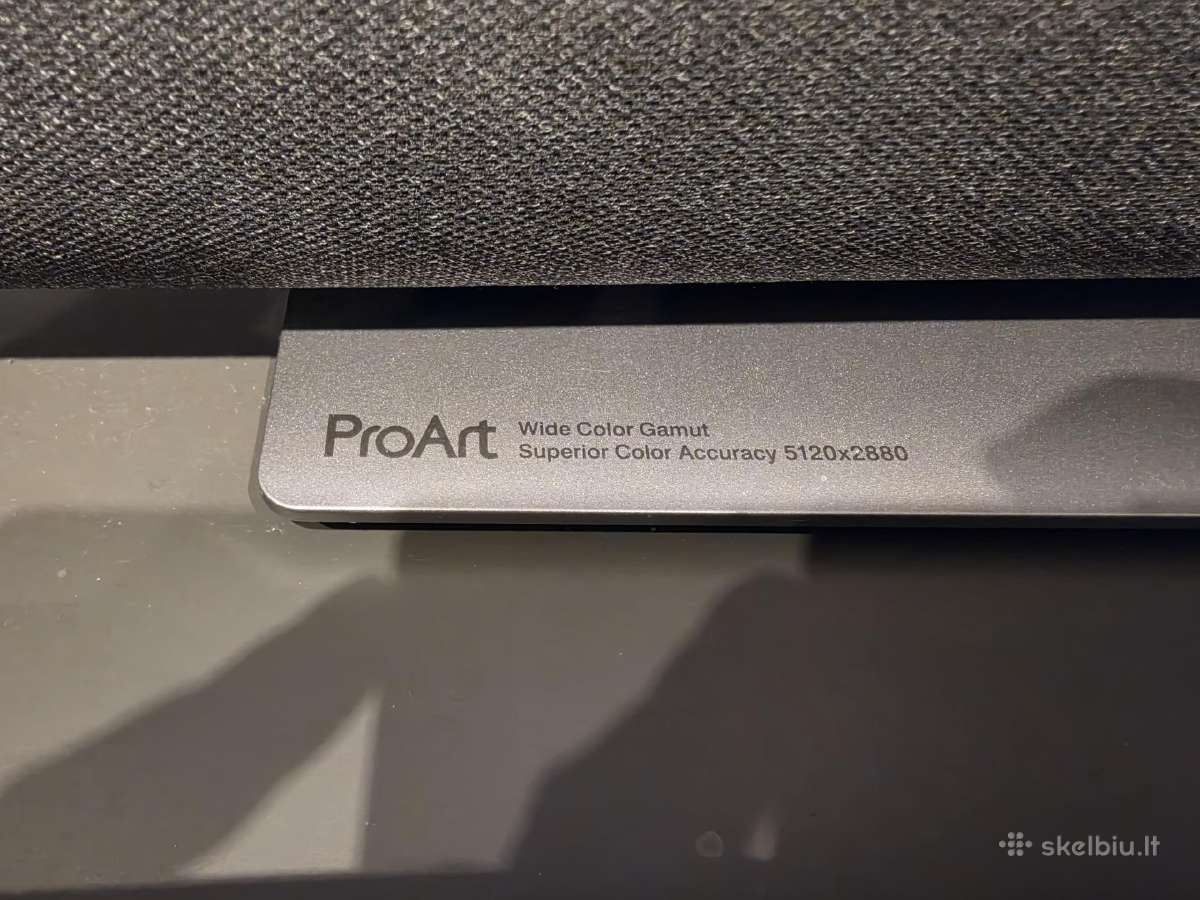 Asus Proart 5k monitorius, LT garantija - nuotraukos Nr. 2