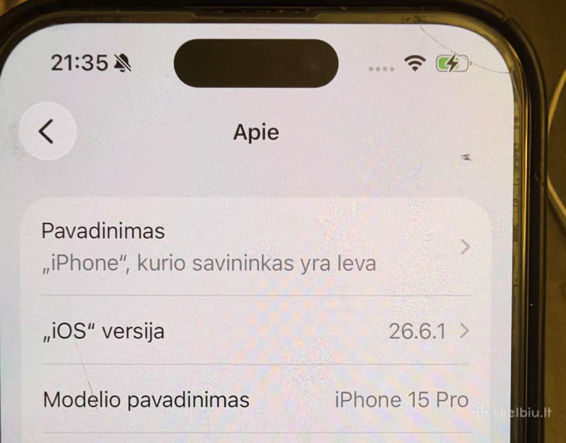 iPhone 15 pro - nuotraukos Nr. 7