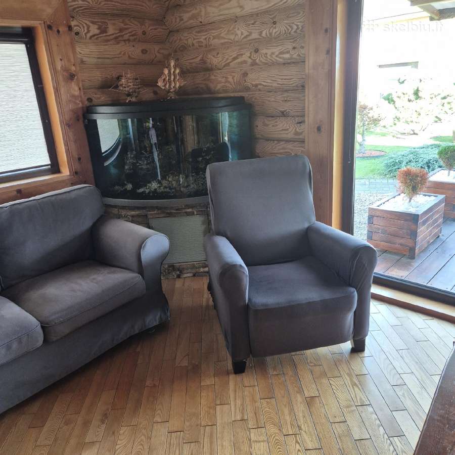 Ektorp trivietė sofa su foteliu - nuotraukos Nr. 4
