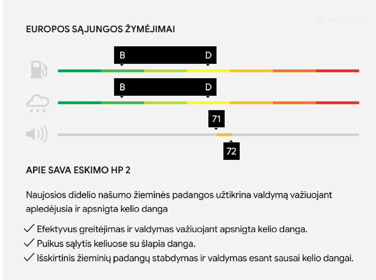 Beveik naujos padangods - nuotraukos Nr. 2