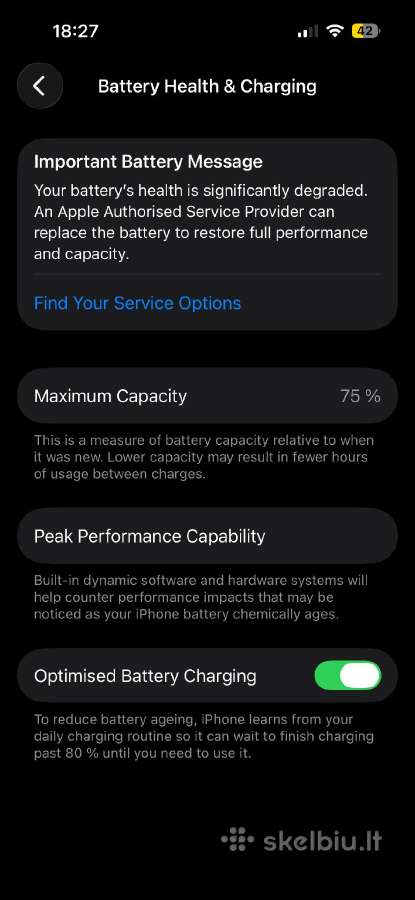 iPhone 14 pro 256 GB - nuotraukos Nr. 9