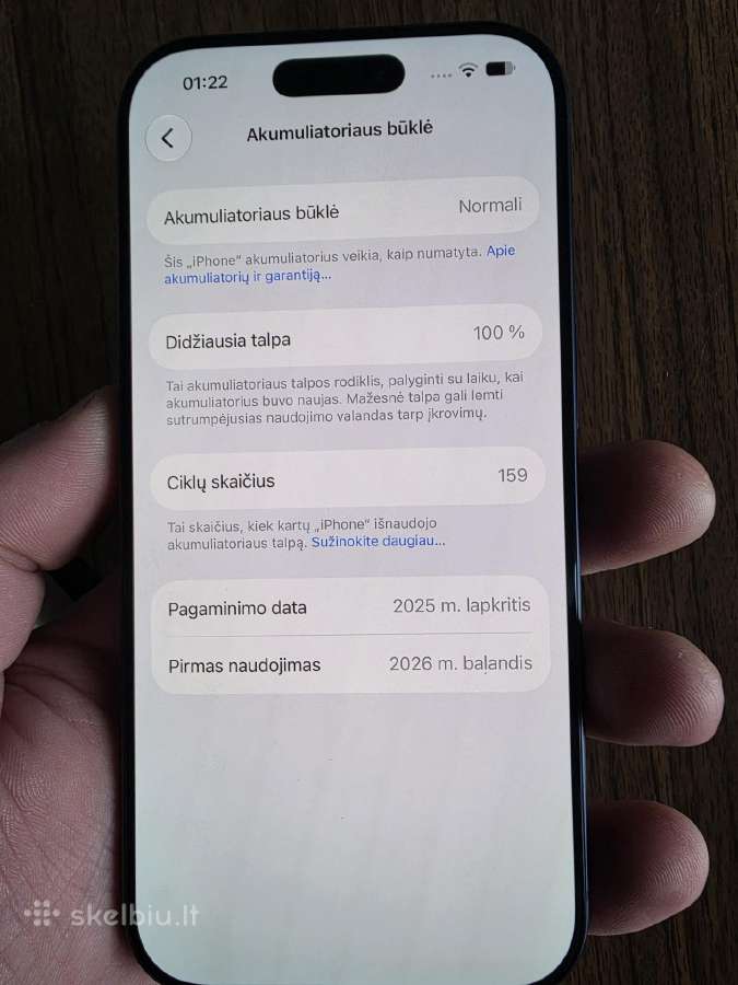 Parduodu iPhone 17 pro - nuotraukos Nr. 2