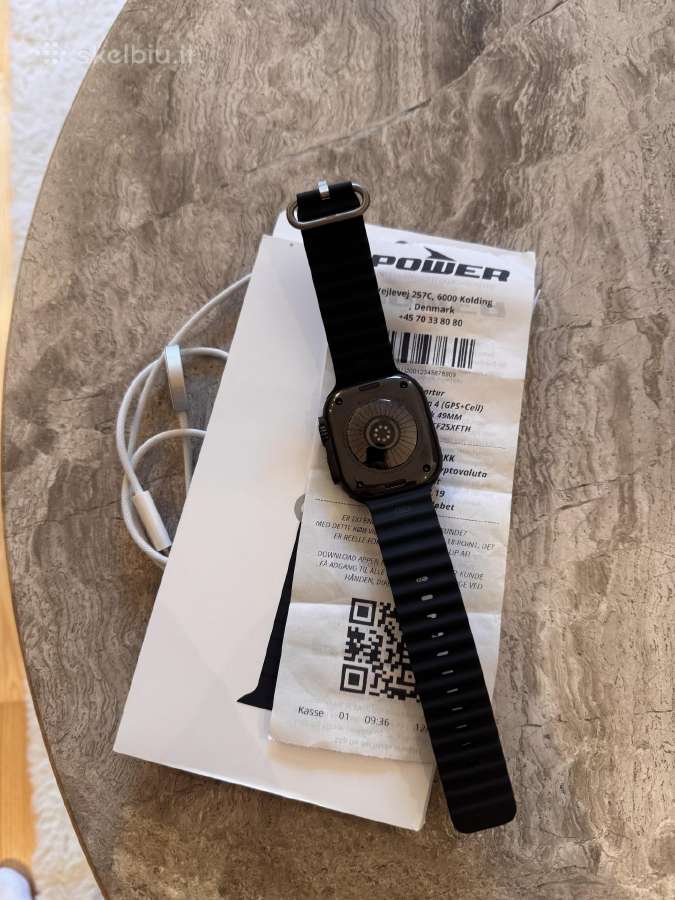 Apple Watch Ultra 4 49mm Black - nuotraukos Nr. 2