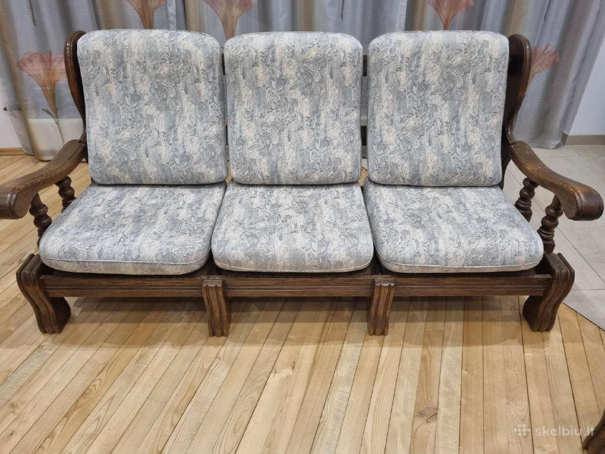 Sofa su dviem foteliais - nuotraukos Nr. 2