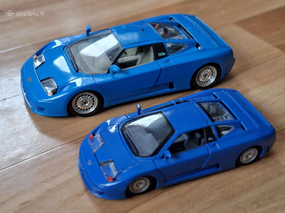 1:18 ir 1:24 Bugatti Eb110 rinkinys - nuotraukos Nr. 2