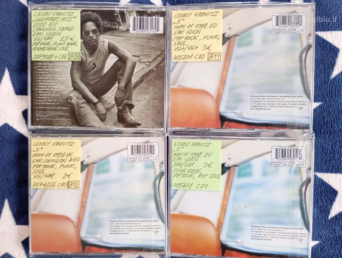 Lenny Kravitz CD - nuotraukos Nr. 4