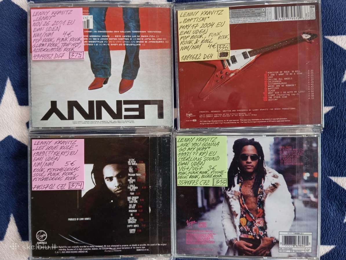 Lenny Kravitz CD - nuotraukos Nr. 2