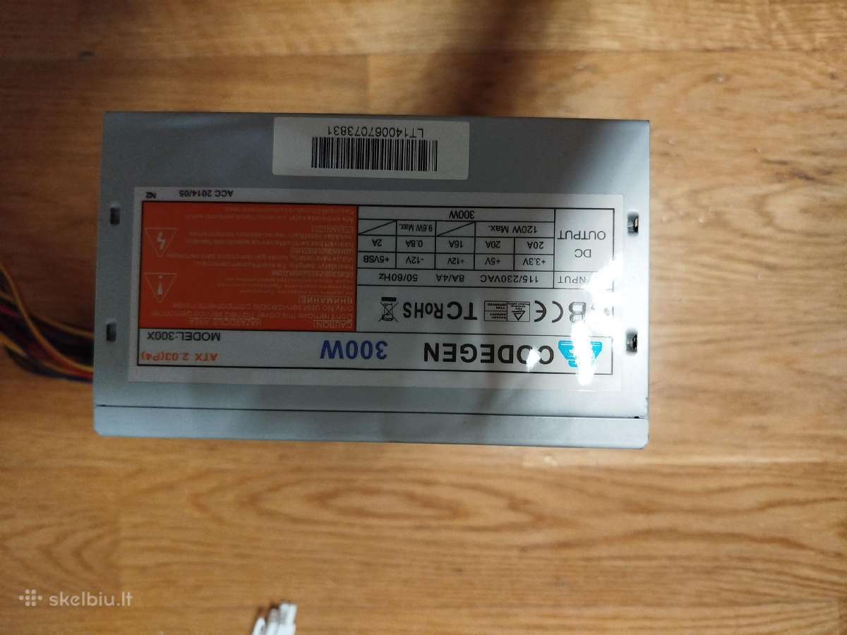 Intel Pentium G2030 + Asus H61m-k + psu 300w - nuotraukos Nr. 4