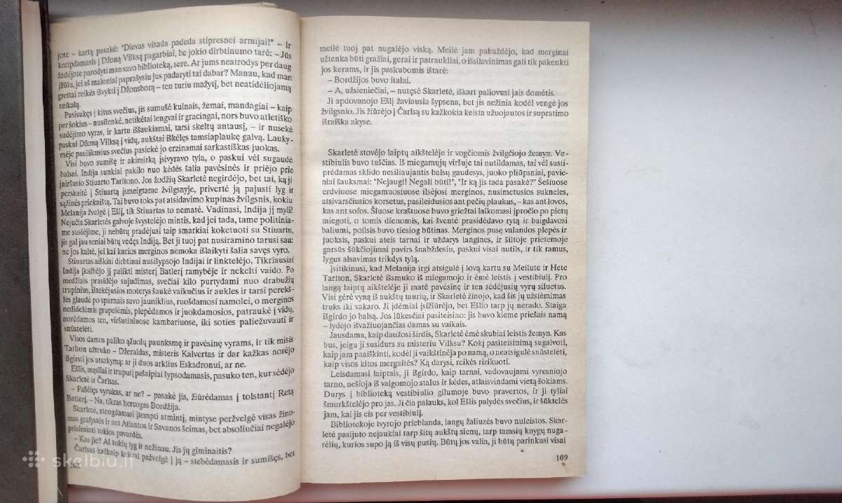 M. Mitčel. Vėjo nublokšti. Pirma dalis - nuotraukos Nr. 5