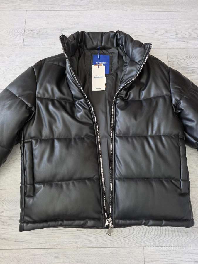 Jack & Jones Jornoa Pu vyriška pašiltinta striukė - nuotraukos Nr. 2