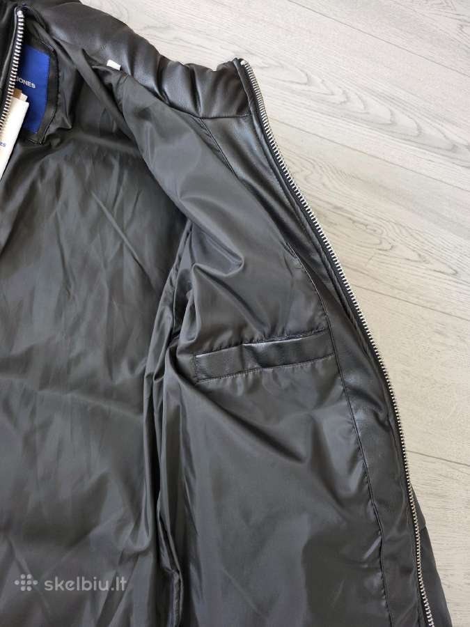 Jack & Jones Jornoa Pu vyriška pašiltinta striukė - nuotraukos Nr. 6