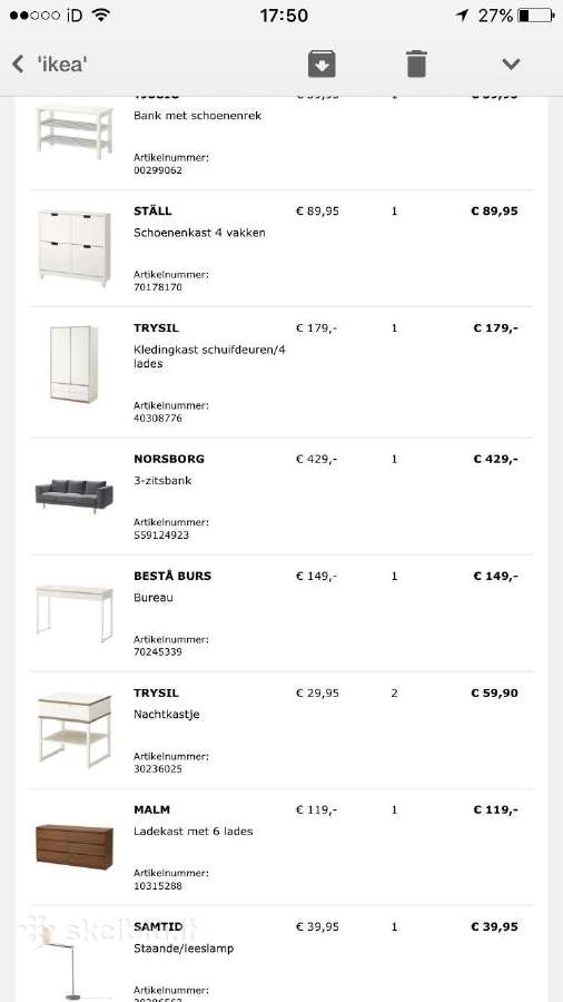Atiduodu Sofa trivietė naudota Ikea Norsborg - nuotraukos Nr. 2
