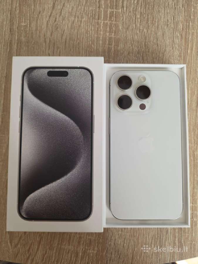 iPhone 15 pro 256gb - nuotraukos Nr. 3