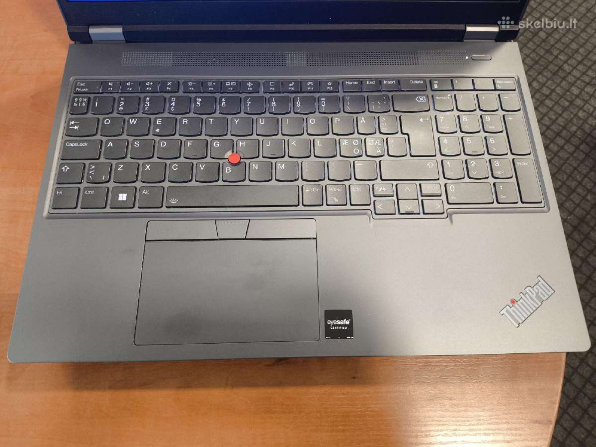 Thinkpad P16 i7-12800hx 32gb 512gb A1000 4gb 0% - nuotraukos Nr. 2