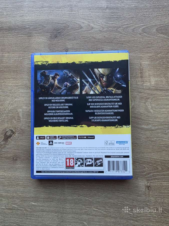 Ps5 Marvel Wolverine - nuotraukos Nr. 2