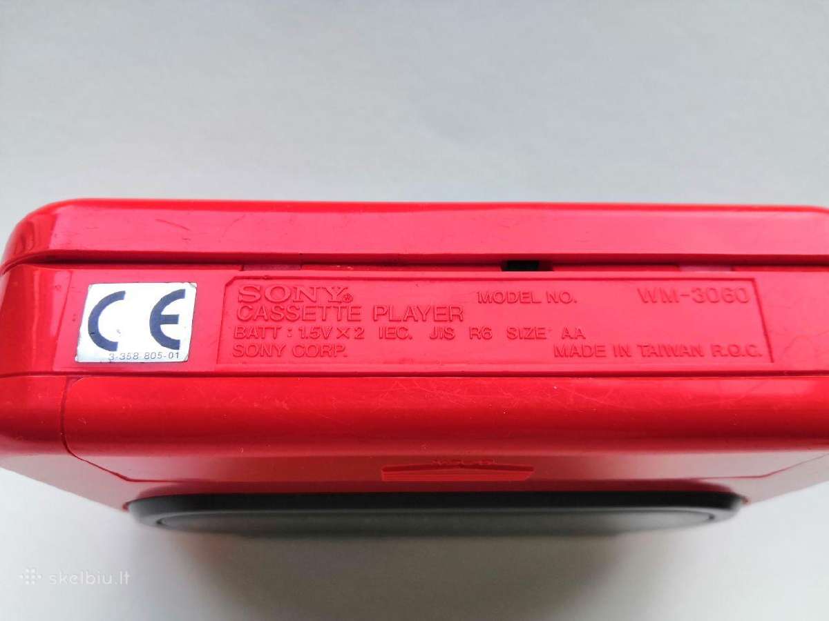 My first Sony walkman Wm 3060 - nuotraukos Nr. 8