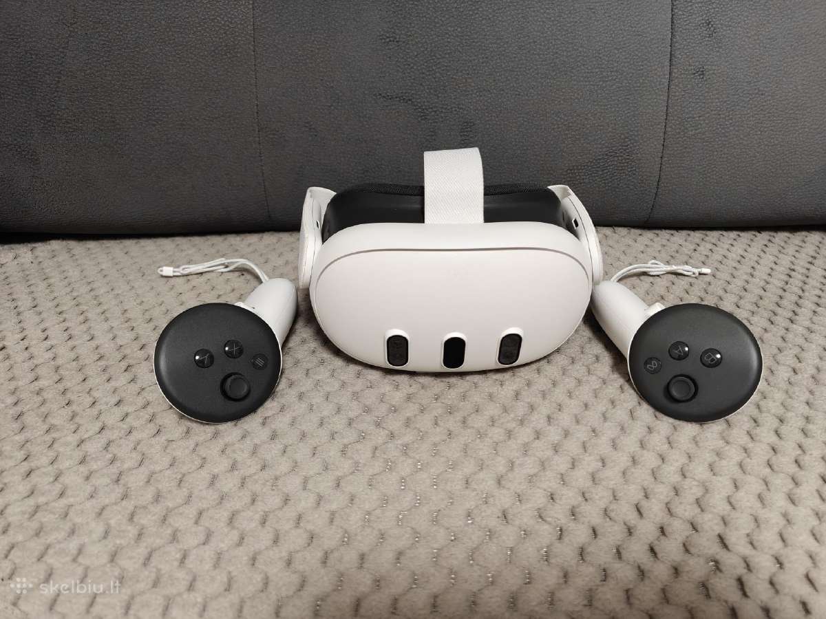 Oculus Meta Quest 3 512gb su arba be Charging dock - nuotraukos Nr. 3