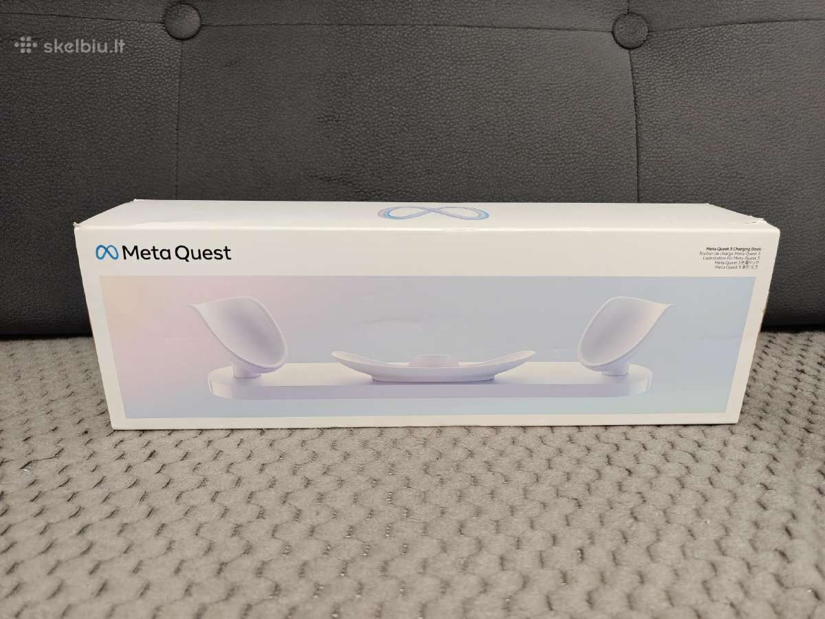 Oculus Meta Quest 3 512gb su arba be Charging dock - nuotraukos Nr. 13
