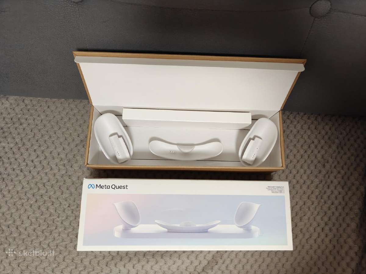 Oculus Meta Quest 3 512gb su arba be Charging dock - nuotraukos Nr. 11