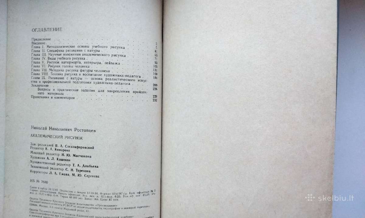 Akademičeskij risunok. 1984 - nuotraukos Nr. 11