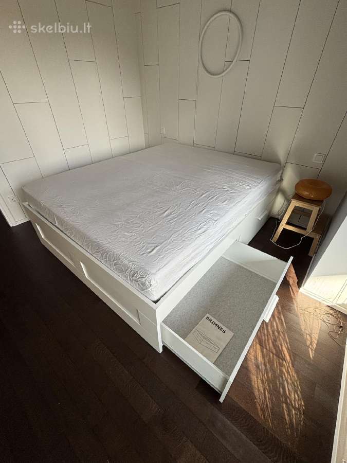 Lovos rėmas Ikea Brimnes 160cm. - nuotraukos Nr. 2