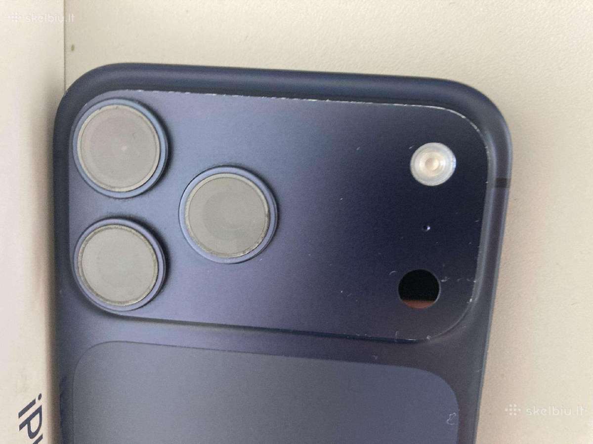 iPhone 17 Pro Max 256gb deep blue - nuotraukos Nr. 3