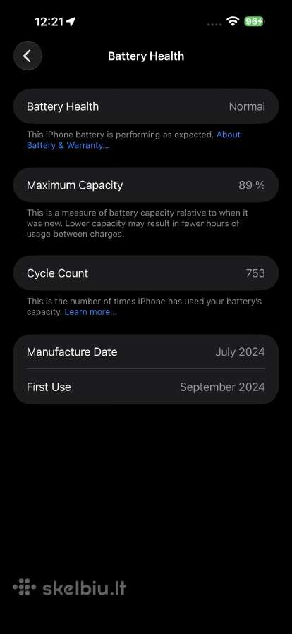 iPhone 16 Pro Max 256gb - nuotraukos Nr. 4