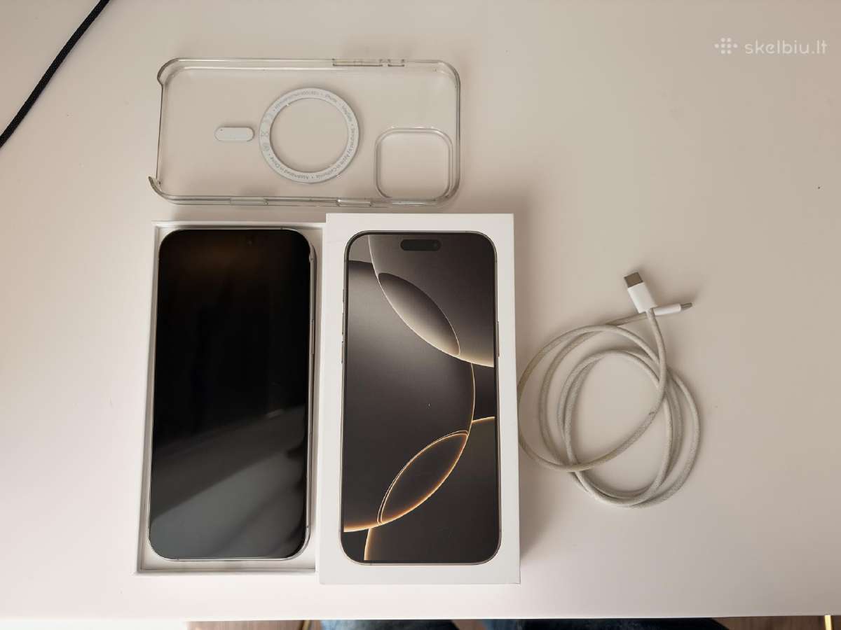 iPhone 16 Pro Max 256gb - nuotraukos Nr. 2