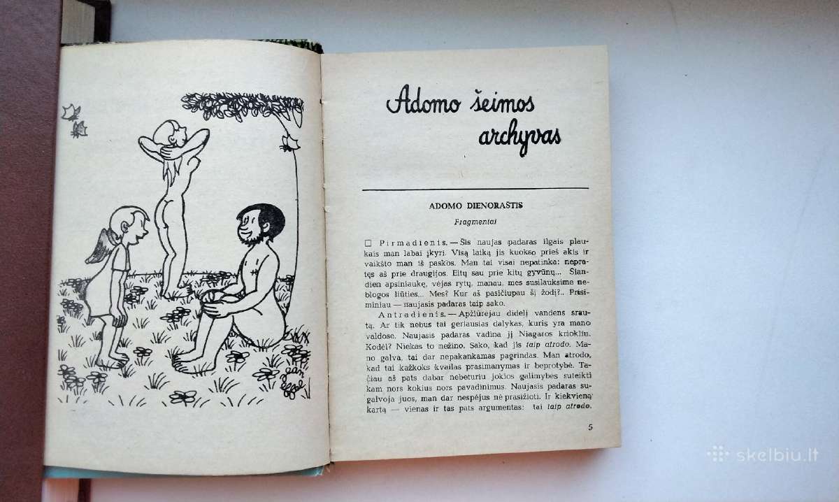 M. Tvenas. Adomo dienoraštis. - nuotraukos Nr. 3