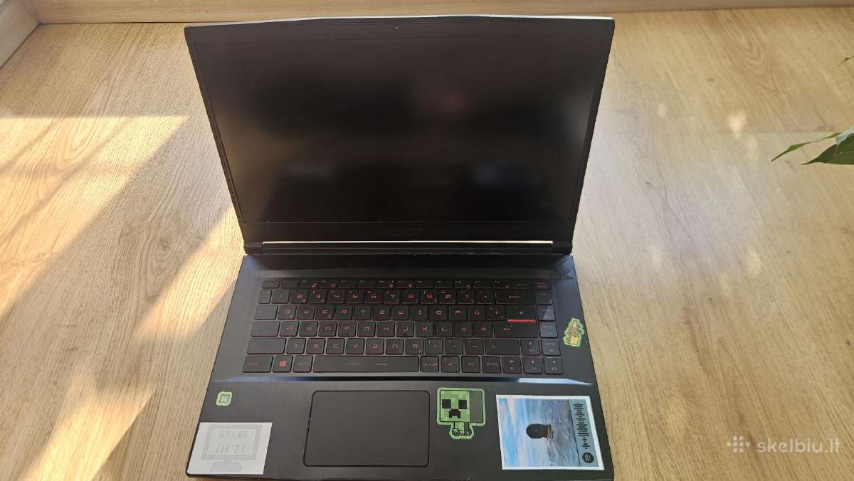 Parduodu žaidimų nešiojamąjį Msi Gf65 Thin 9sexr - nuotraukos Nr. 2