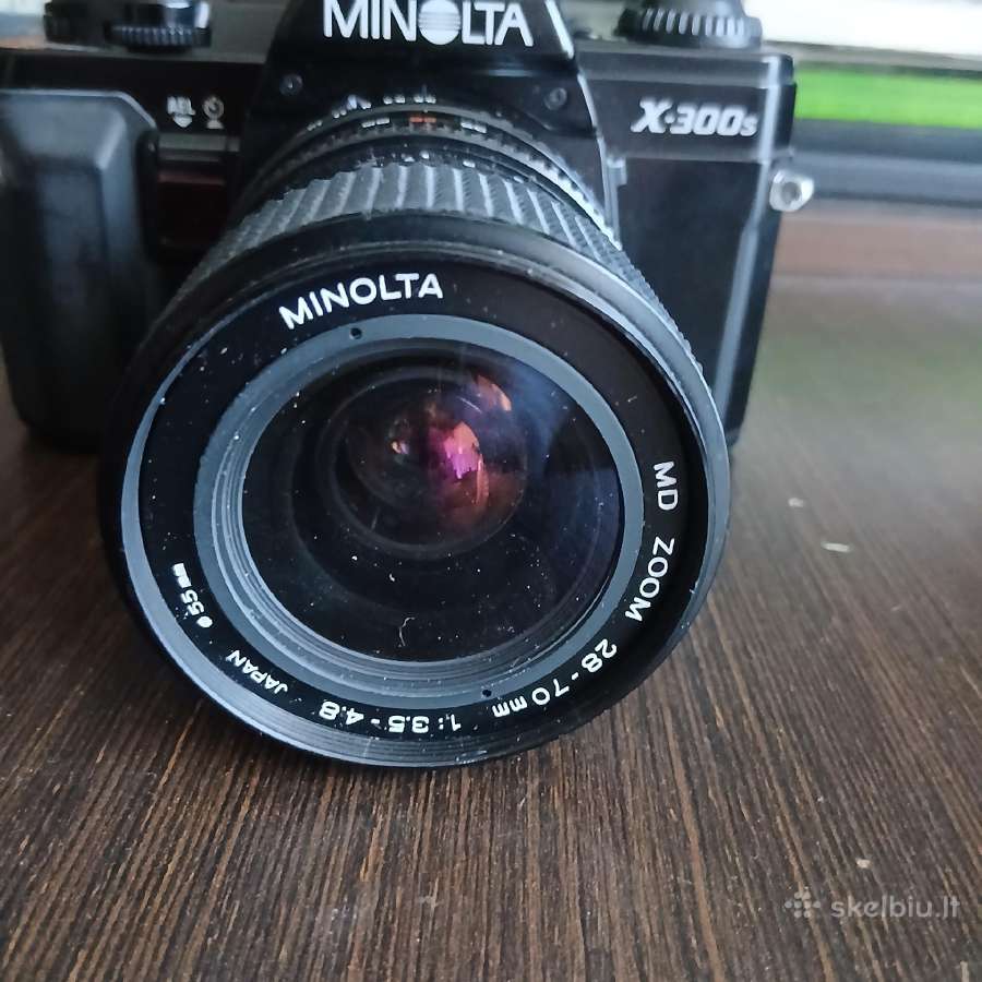 Fotoaparatas Minolta x-300s veikiantis - nuotraukos Nr. 2