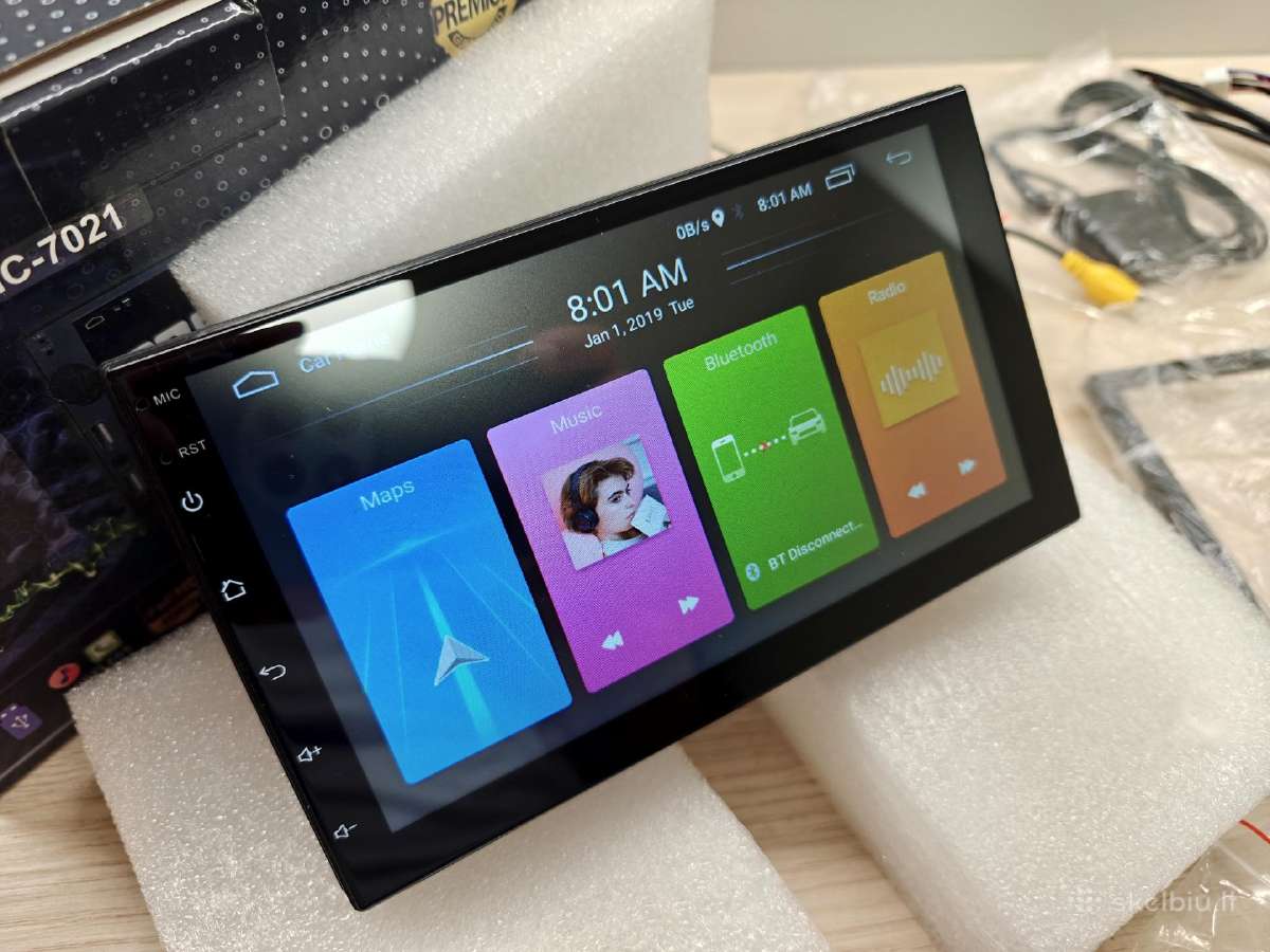 16gb/1g Android 2 din Multimedija su galine kamera - nuotraukos Nr. 2