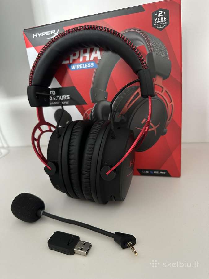 Ktc H27e6 27, Nuphy Air75, Hyperx Cloud Alpha W - nuotraukos Nr. 3