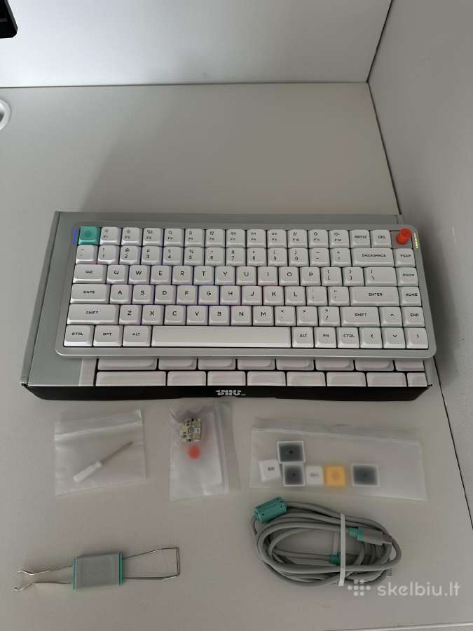 Ktc H27e6 27, Nuphy Air75, Hyperx Cloud Alpha W - nuotraukos Nr. 5