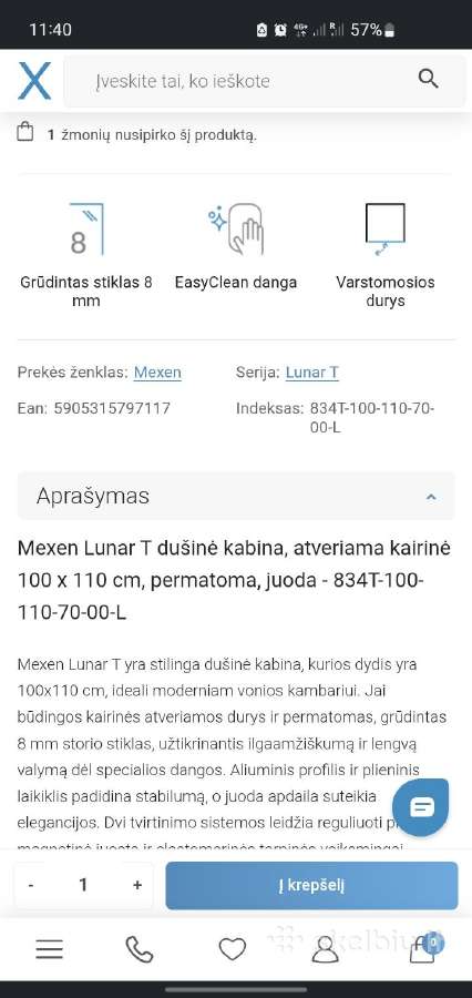 Visiškai nauja dušo senelė - nuotraukos Nr. 5