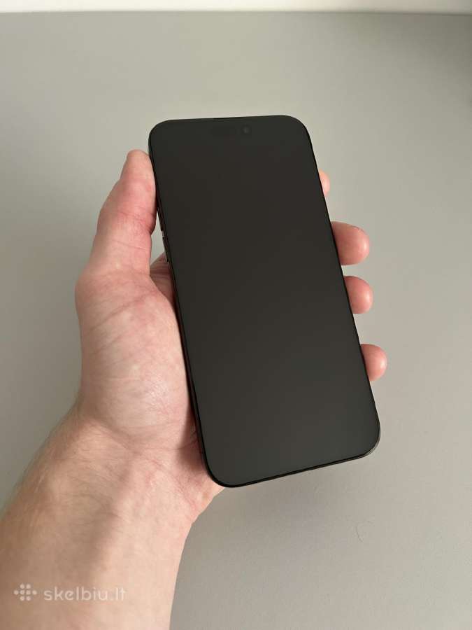 iPhone 15 Pro Max 256 GB Black Titanium - nuotraukos Nr. 12