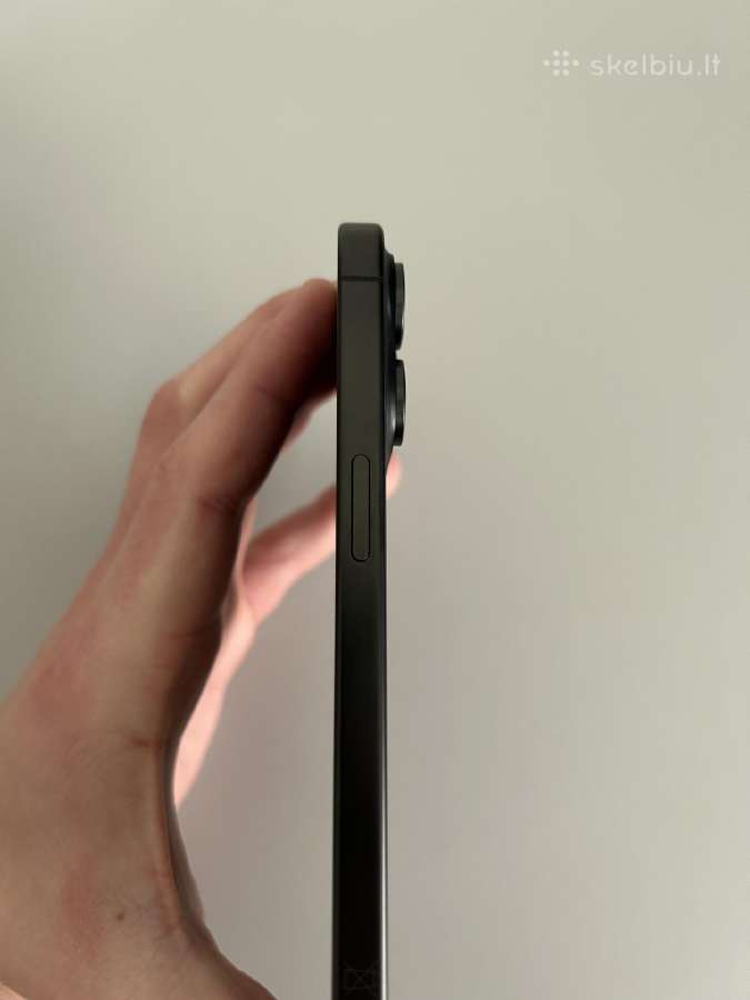 iPhone 15 Pro Max 256 GB Black Titanium - nuotraukos Nr. 15