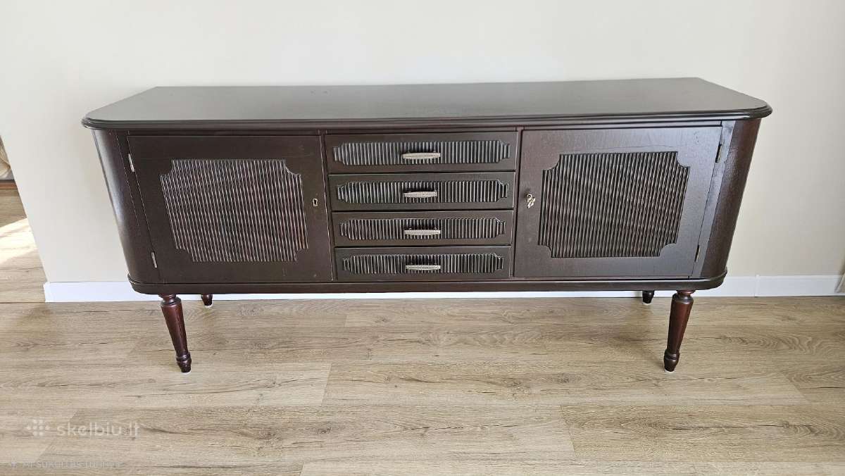 Gustavian stiliaus komoda/TV staliukas - nuotraukos Nr. 2