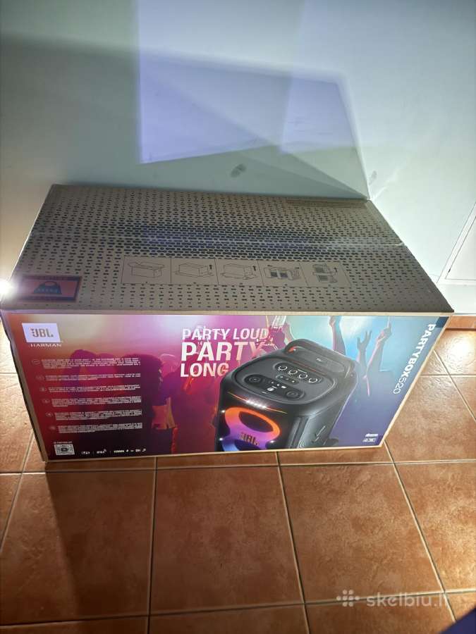 Nauja Jbl Partybox 520 (400w) – Neišpakuota - nuotraukos Nr. 5