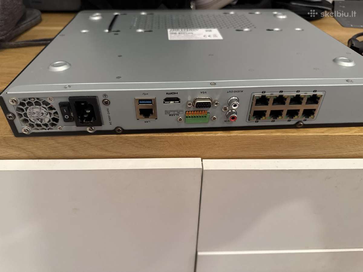 Hikvision Nvr DS-7608ni-k2/8p - nuotraukos Nr. 2