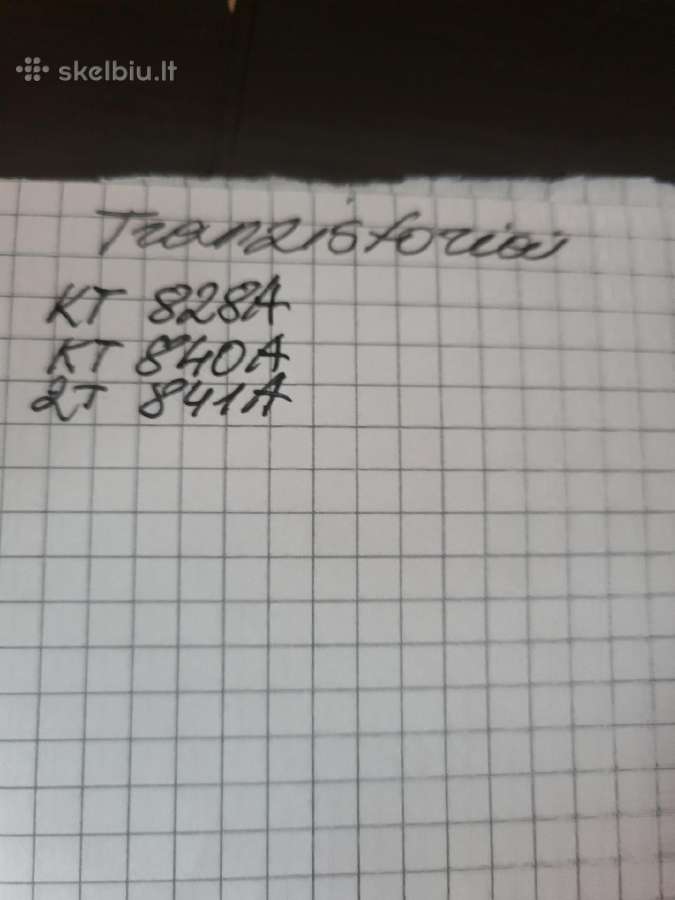 Tranzistoriai lituoti 50 cent vienetas - nuotraukos Nr. 2